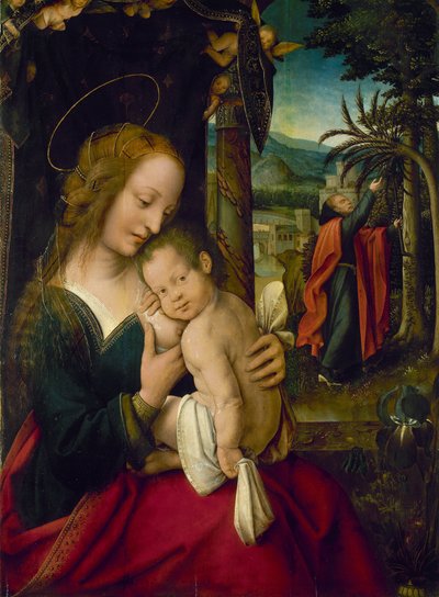 Rest on the Flight into Egypt by Unbekannt Unbekannt